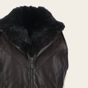 Chaleco para dama con pelo desmontable Chalecos 