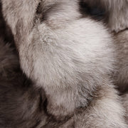 Abrigo con pelo genuino para dama Chamarras 