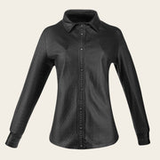 Camisola en piel genuina de ovino para dama Camisola 