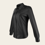 Camisola en piel genuina de ovino para dama Camisola 