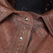 Camisola en piel genuina de ovino para dama Camisola 