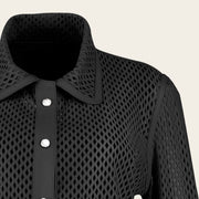 Camisola en piel genuina de ovino para dama Camisola 