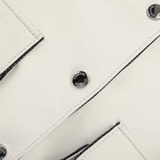 Chamarra en piel genuina de ovino para dama