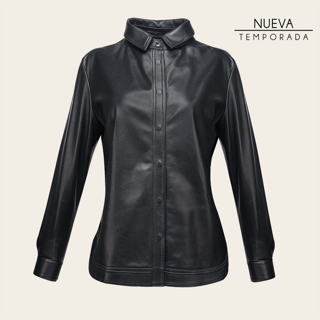 Camisola en piel genuina de ovino para dama Camisola 