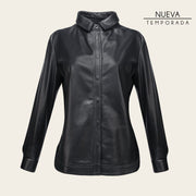 Camisola en piel genuina de ovino para dama Camisola 