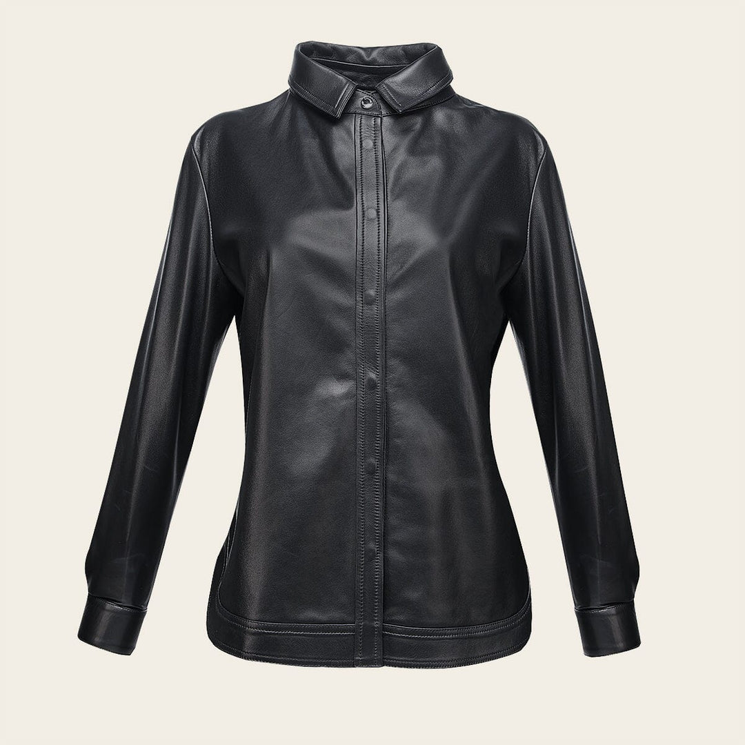 Camisola en piel genuina de ovino para dama Camisola 