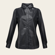 Camisola en piel genuina de ovino para dama Camisola 