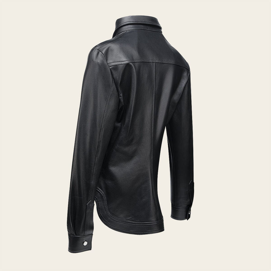 Camisola en piel genuina de ovino para dama Camisola 