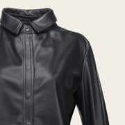 Camisola en piel genuina de ovino para dama Camisola 