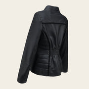 Chamarra en piel genuina de pitón para dama Chamarras 