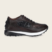 Tenis en piel genuina de pitón para caballero Tenis 