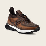 Tenis en Piel Genuina de Caimán para caballero Tenis 