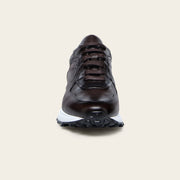 Tenis en piel genuina de venado para caballero Tenis 