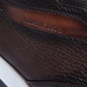 Tenis en piel genuina de venado para caballero Tenis 