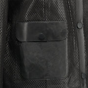 Chamarra en piel genuina de cordero para dama Chamarras 