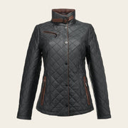 Chamarra en piel genuina de cordero para dama Chamarras 