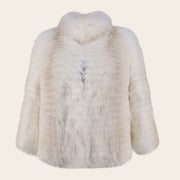 Chamarra con pelo de zorro para dama Chamarras 