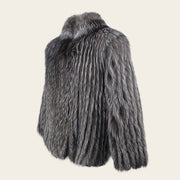 Chamarra con pelo genuino para dama Chamarras 