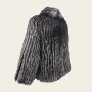 Chamarra con pelo genuino para dama Chamarras 