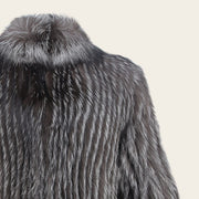 Chamarra con pelo genuino para dama Chamarras 