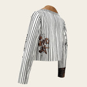 Chamarra en piel genuina de cordero para dama Chamarras 