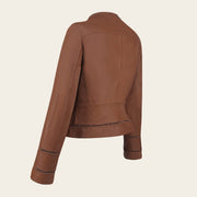 Chamarra para dama en piel genuina Chamarras 