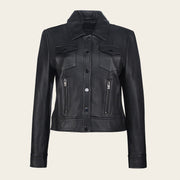 Chamarra en piel genuina de ovino Chamarras 