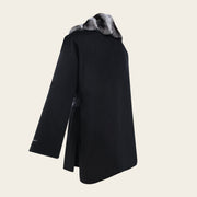 Chamarra en piel genuina de cachemira para dama Chamarras 