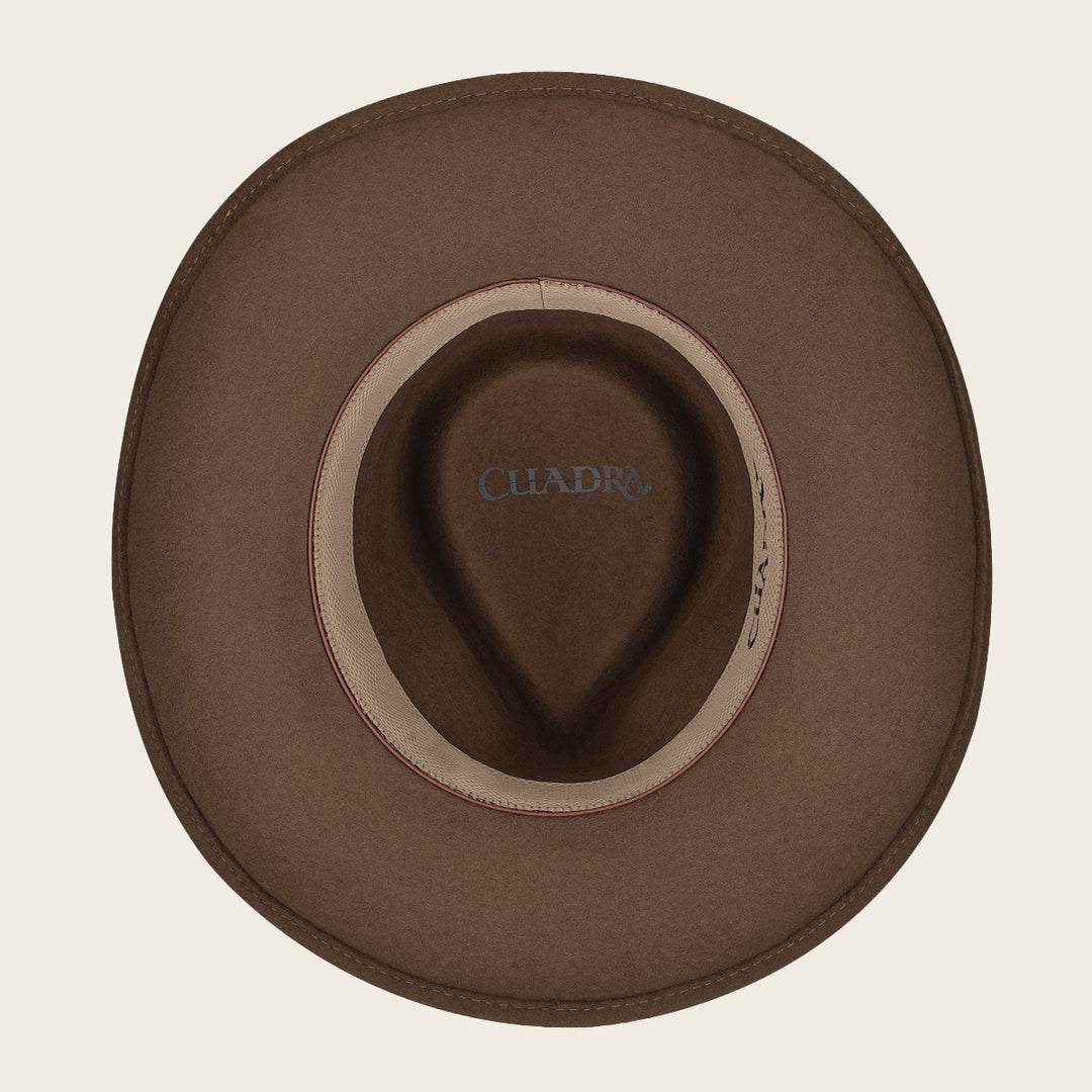 Sombrero unisex Cuadra de fieltro