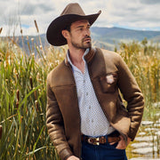 Chamarra en piel genuina de ovino Chamarras 