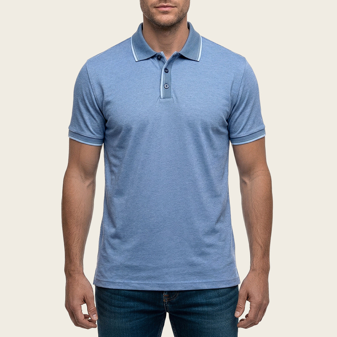 Playera Polo Cuadra para Caballero