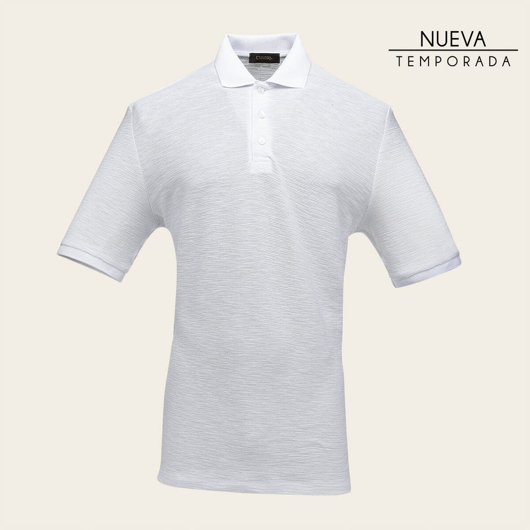 Playera tipo polo Cuadra para caballero Camisas 