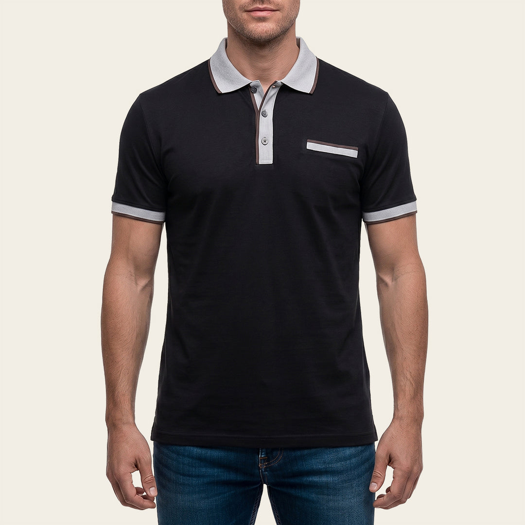 Playera Polo Cuadra para Caballero