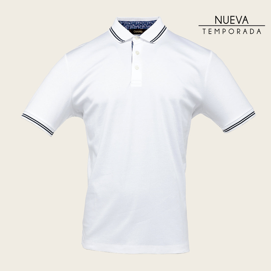 Playera Polo Cuadra para Caballero