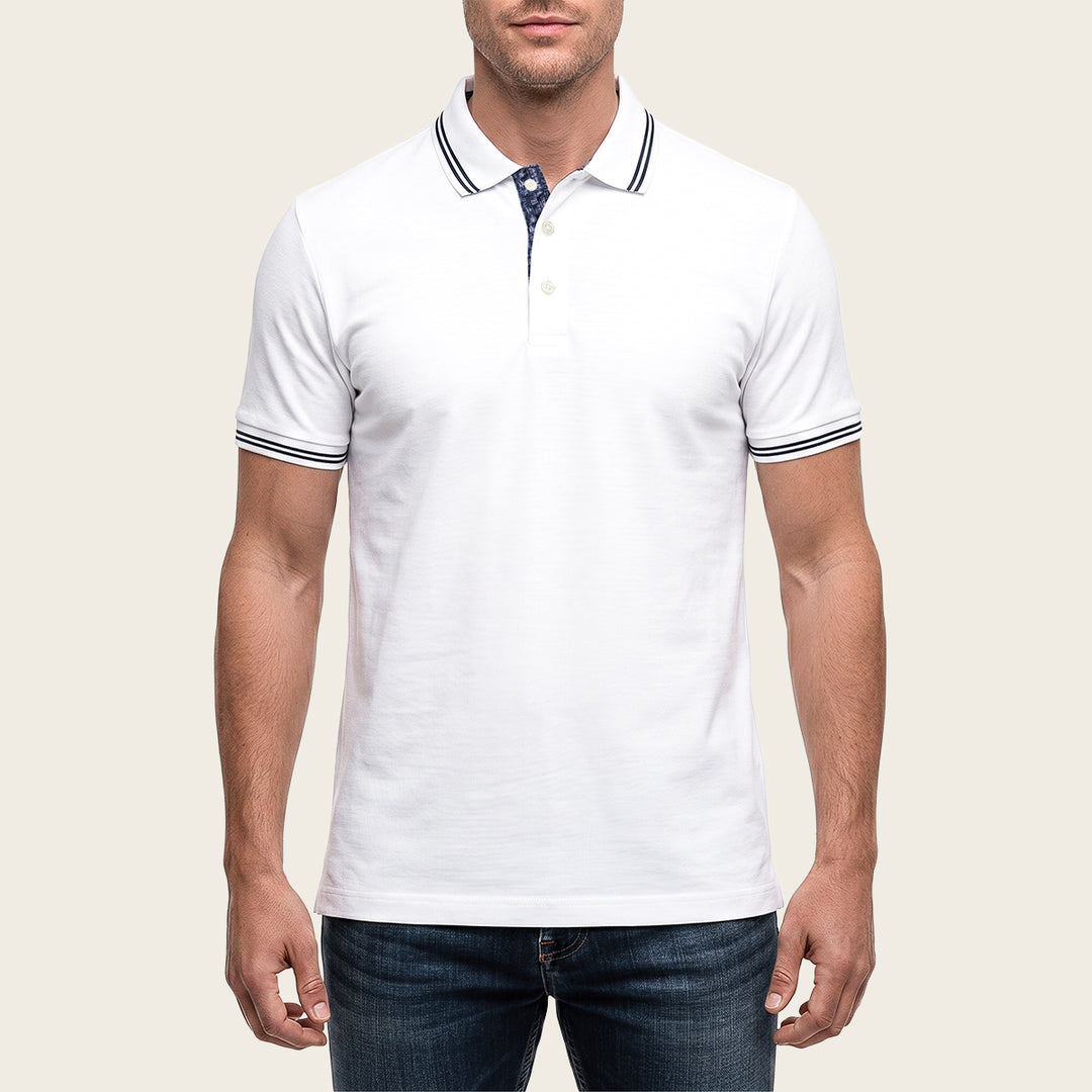 Playera Polo Cuadra para Caballero