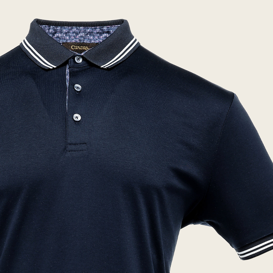 Playera Polo Cuadra para Caballero