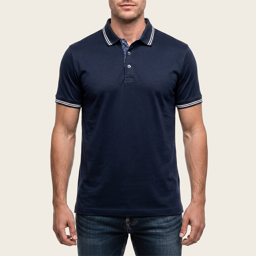 Playera Polo Cuadra para Caballero