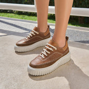 Tenis en piel genuina de pitón para dama Tenis 