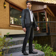 Botín urbano en piel genuina de pitón para caballero Botas y Botines 