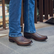 Bota casual en piel genuina para caballero Botas y Botines 