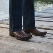 Botín urbano en piel genuina de fuscus para caballero Botas y Botines 