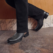 Bota urbana en piel genuina para caballero. Botas y Botines 