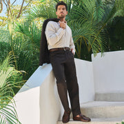 Driver en piel genuina de venado para caballero Zapatos 