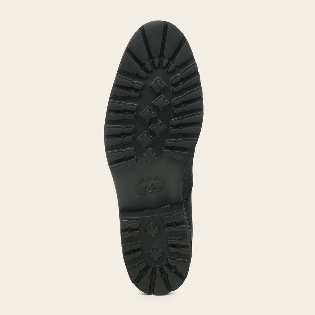 Zapato de vestir tipo Oxford en piel genuina de venado para caballero