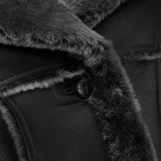 Chamarra en piel genuina de ovino para dama Chamarras 