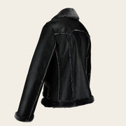 Chamarra en piel genuina de ovino para caballero Chamarras 