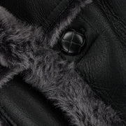 Chamarra en piel genuina de ovino para caballero Chamarras 