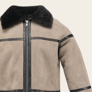 Chamarra en piel genuina de ovino para dama Chamarras 