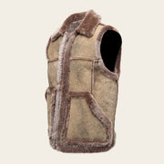 Chaleco en piel genuina de ovino para caballero Chalecos 