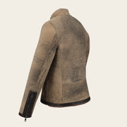 Chamarra en piel genuina de ovino para caballero Chamarras 